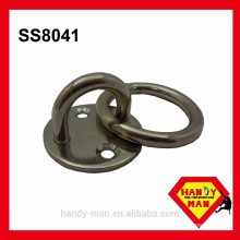 Industrial Marine Hardware Stainless Steel Round Ring Eye Anchor Plate